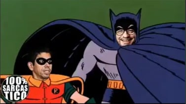 Redes sociales colocaron a Luis Amador como el Robin de un Batman presidencial