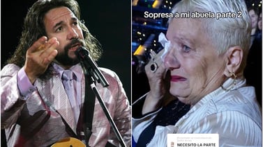 Mujer se vuelve viral tras romper en llanto al ver a Marco Antonio Solís en un concierto en Argentina