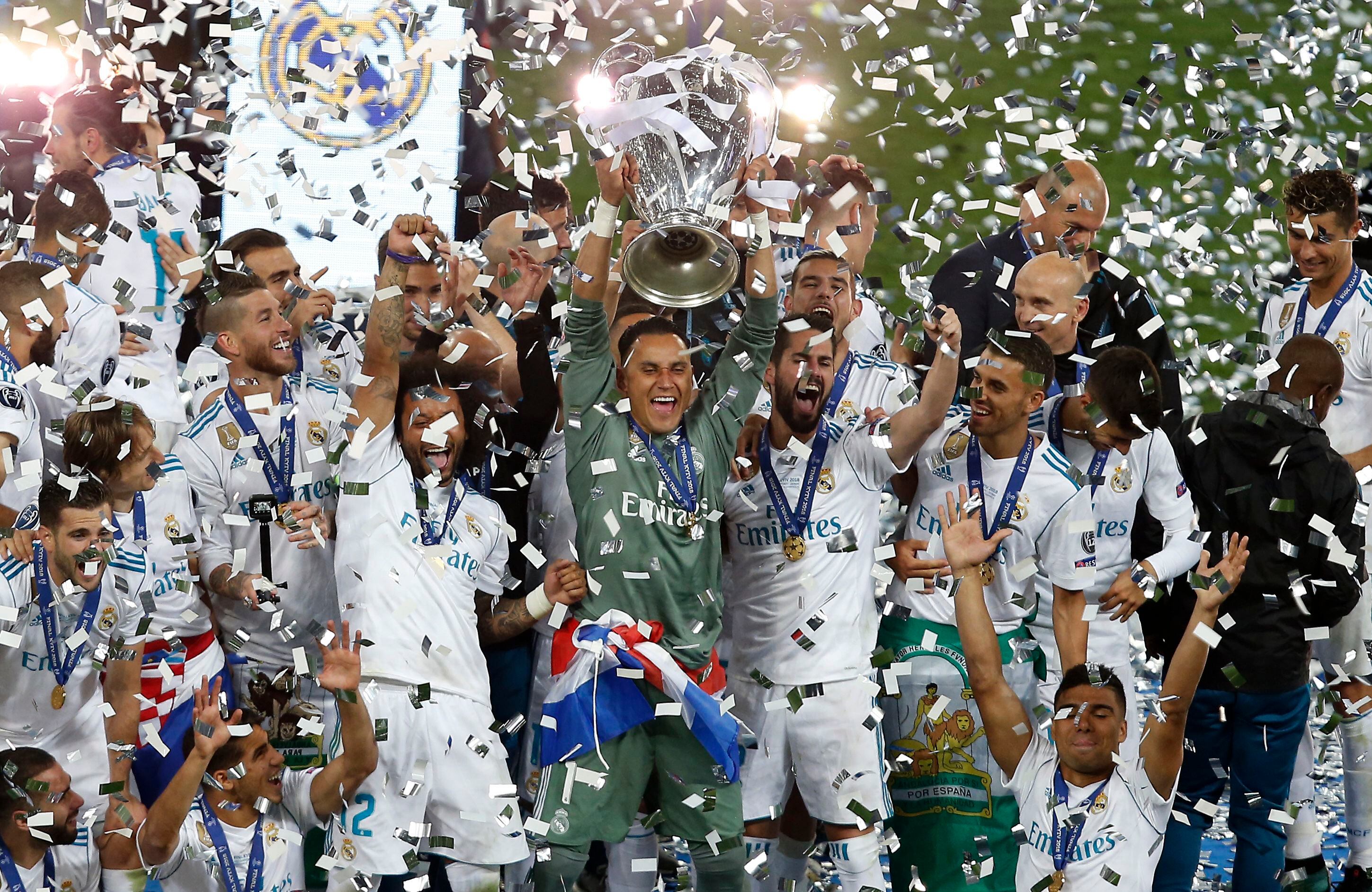 Keylor Navas ganó tres Champions Leagues al hilo con el Real Madrid. 