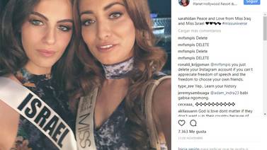 Miss Irak huye de su país tras amenazas de muerte