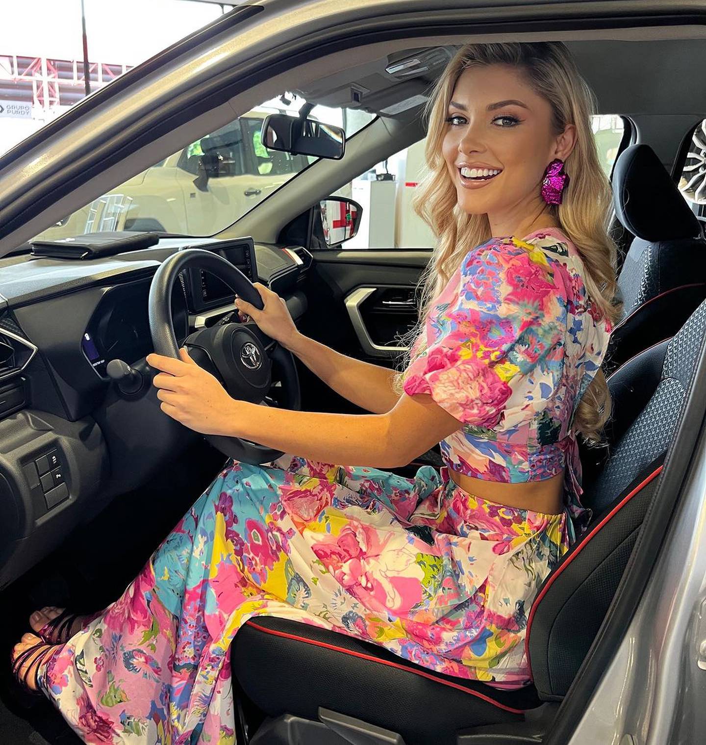 Lisbeth Valverde, Miss Costa Rica 2023 y su nuevo carro