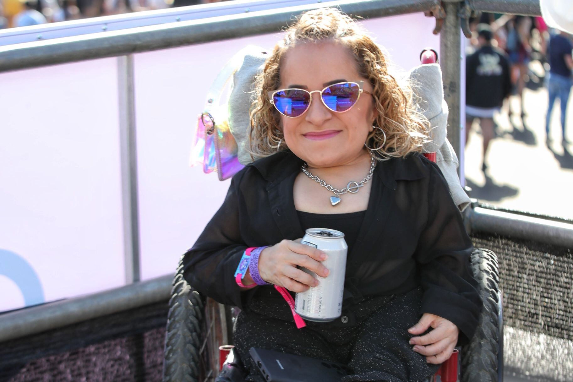 Festival Picnic: Activista Nicole Mesén alabó el trato al público con discapacidad