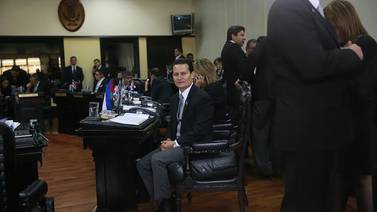 Oposición pone a diputado del PUSC Luis Vásquez en vicepresidencia legislativa