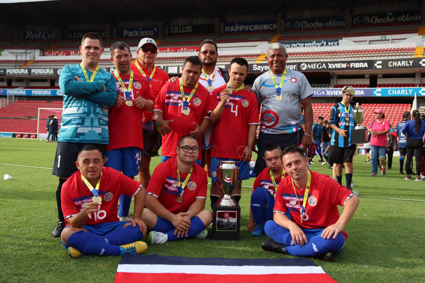 La Selección de Fútbol de Síndrome de Down dio resultados inmediatos y conquistó su primer cetro internacional en México.