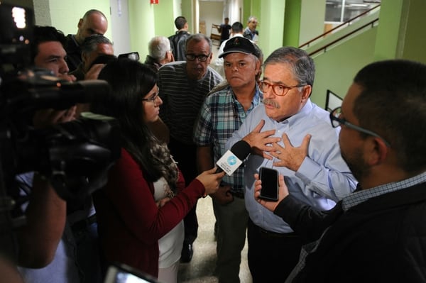 16/01/2017. San Pedro, Edificio Cooperativo. Foro con los candidatos a la presidencia, sobre el futuro del sector agropecuario. Juan Diego Castro, Partido Integración Nacional. Fotos Melissa Fernández