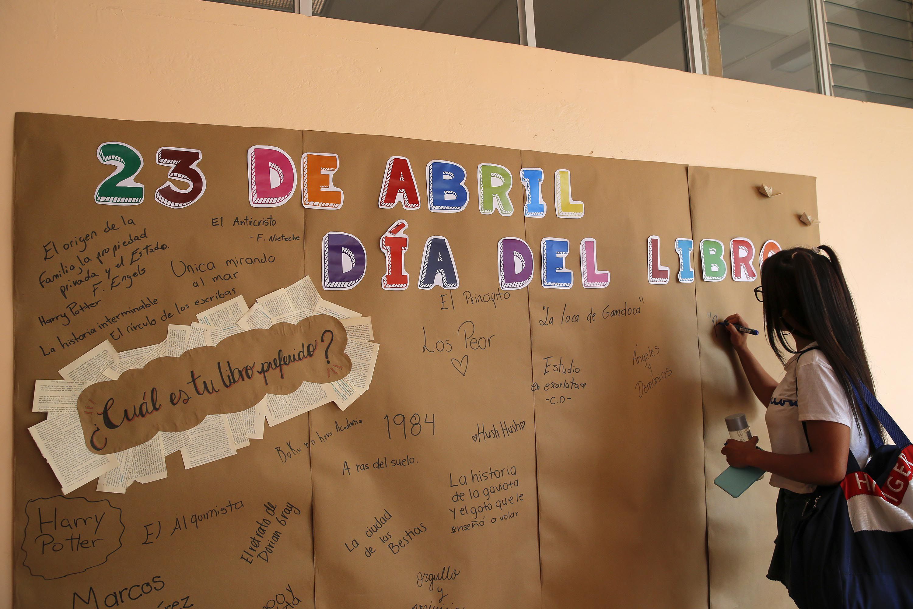 El Día del Libro se celebra a nivel mundial. Foto: Mayela López