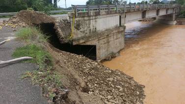 Hatillo de Quepos quedó incomunicada debido a fuertes lluvias 