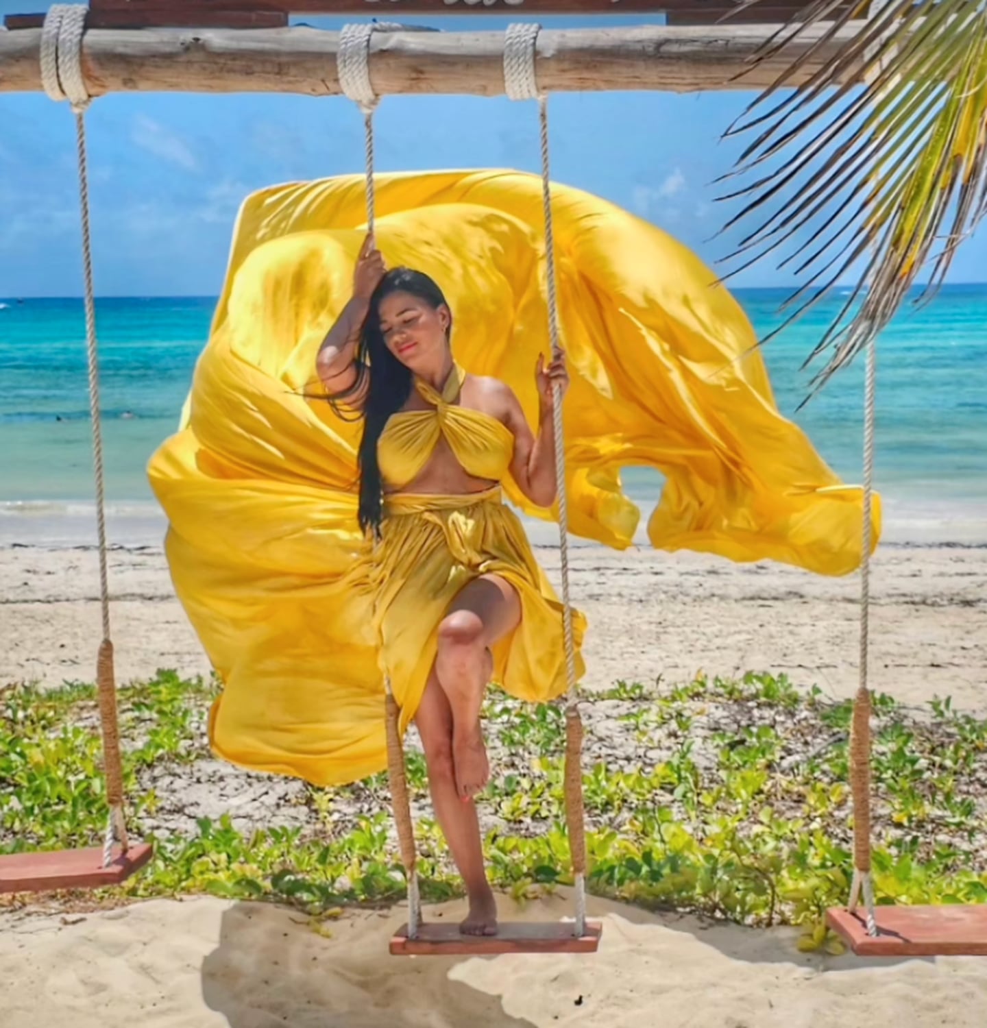 Natalia Rodríguez comparte con sus seguidores la espectacular sesión de fotos que realizó en las playas de Tanzania