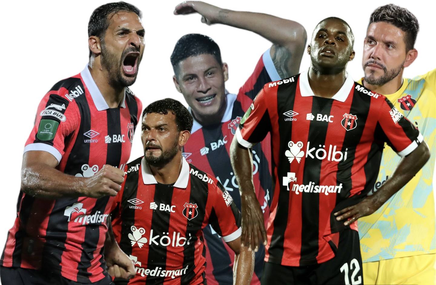 Liga Deportiva Alajuelense tiene varios líderes como Celso Borges, Michael Barrantes, Alexis Gamboa, Joel Campbell y Leonel Moreira.