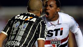 Corinthians vence 2-1 a Sao Paulo en juego de ida de Recopa Sudamericana