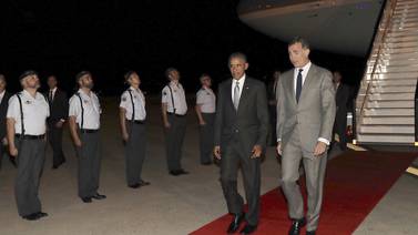 Barack Obama llega a España para corta visita