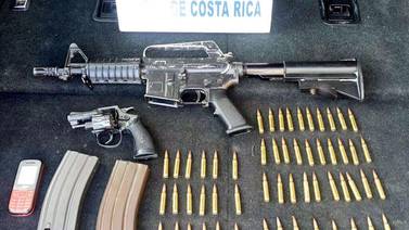 Capturan a sospechoso de realizar balacera con fusil de asalto en Pavas