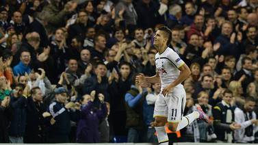 El argentino Erik Lamela marcó un gol de rabona en victoria del Tottenham Hotspur