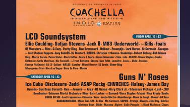 Festival Coachella 2016: Guns N’ Roses en el cartel artístico