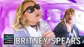 Britney Spears promociona su nuevo disco en el  'Carpool Karaoke' de James Corden