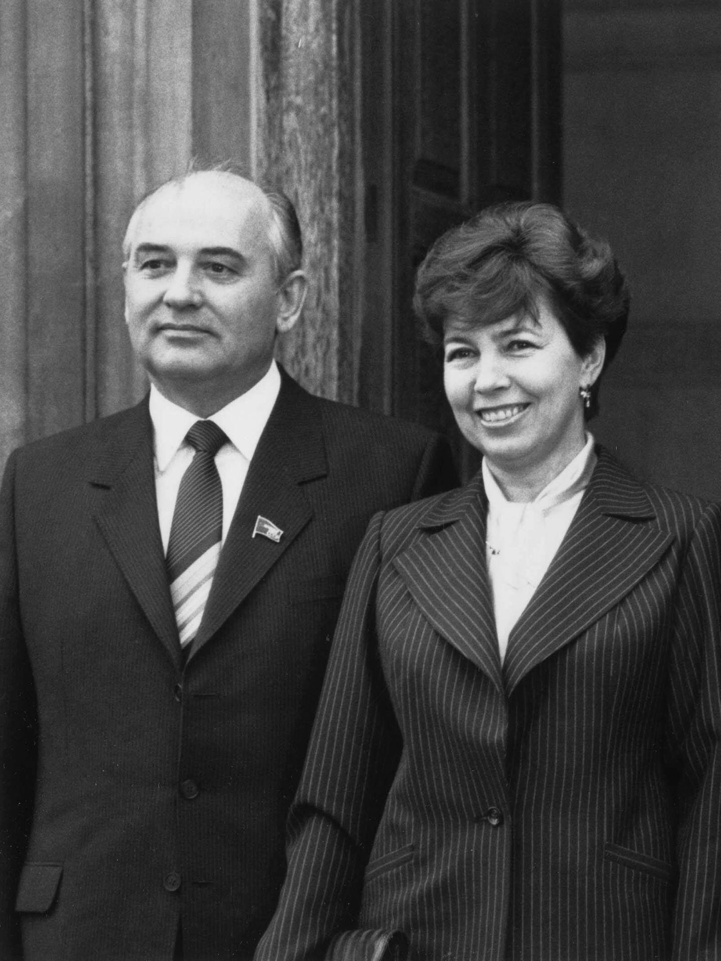 Mijaíl Gorbachov y su amada esposa Raísa, quien falleció en 1999. Foto: Twitter
