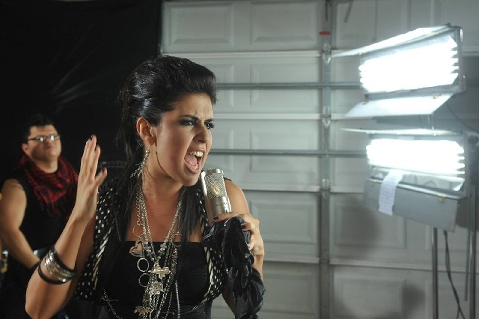 María José Castillo filmó su primer videoclip La Nación