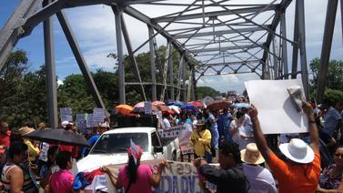 Manifestantes se hacen sentir en diferentes regiones de Costa Rica