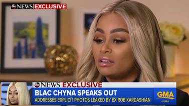 Blac Chyna reacciona ante 'venganza porno' de Rob Kardashian