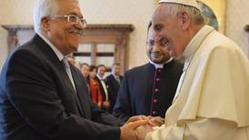 Papa Francisco recibe al presidente palestino Mahmud Abas
