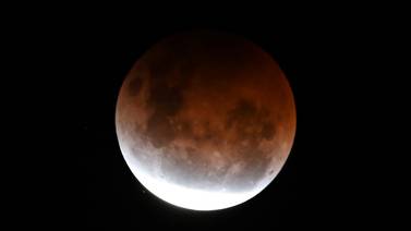 Super Luna Roja: así se vio el espectacular astro