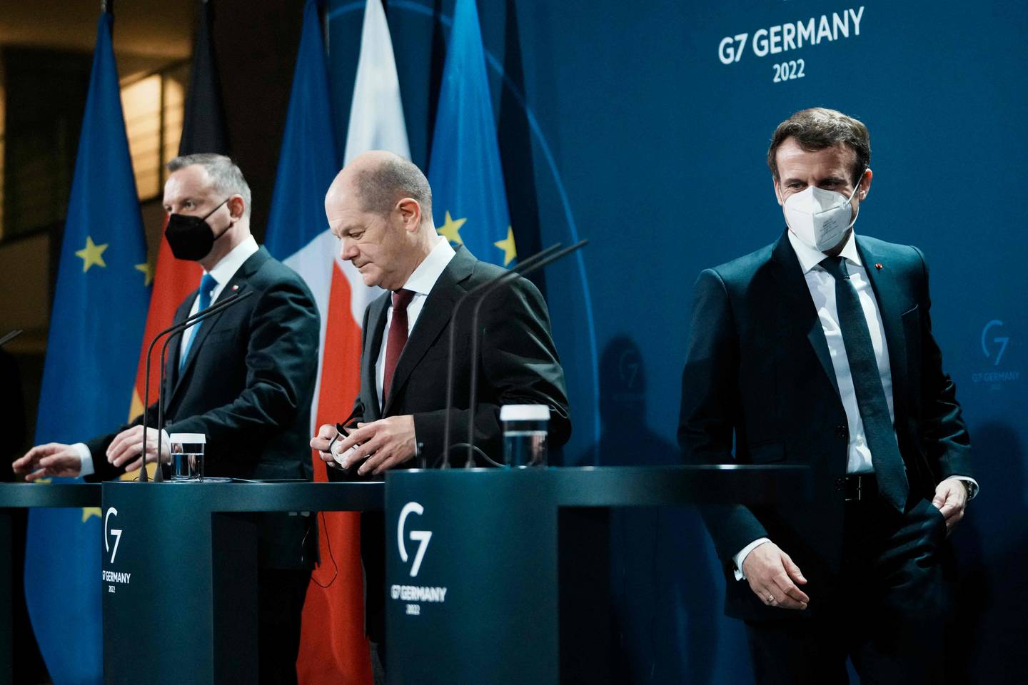 Francia, Alemania y Polonia piden unidad para 'evitar una guerra en Europa'  | La Nación
