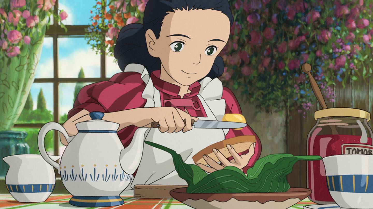 Hayao Miyazaki explora en 'El niño y la garza' sus placeres usuales: la comida, la amistad, la compasión y la generosidad. Foto: Studio Ghibli.
