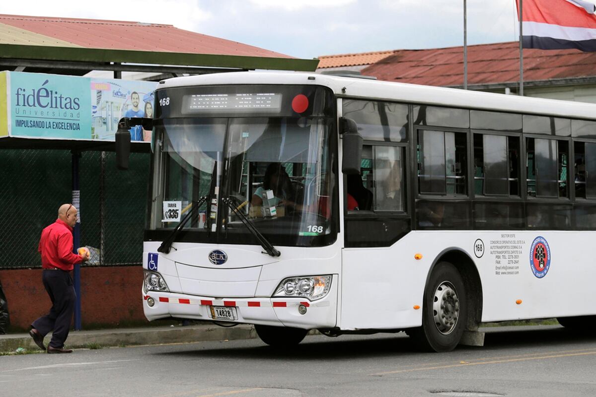 Tarifas de buses del este de San José pasan de ¢290 a ¢400 a partir de