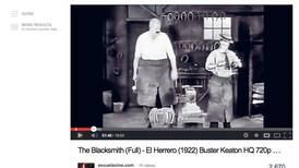  Buster Keaton hereda escenas inéditas de ‘El herrero’