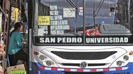 Cámaras vigilan que buses de San Pedro de Montes de Oca no se demoren en paradas
