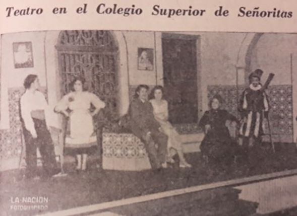 Imagen publicada en 'La Nación' del 25 de noviembre de 1951, en la página 33.