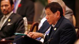 Presidente filipino afirma que no puede ser juzgado por Corte Penal Internacional
