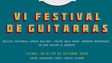 Guanacaste lo invita al Festival de Guitarras 2023