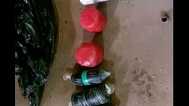 Policía decomisó a reos droga oculta en taller para fabricar pupitres