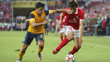 El Mainz de Júnior Díaz venció 1-0 al Asteras Tripolis de Grecia
