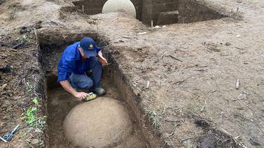 Hallada segunda esfera precolombina en finca de Osa... y riqueza arqueológica podría ser mayor