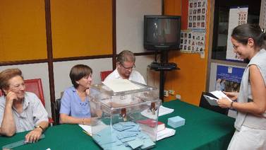 Franceses en Costa Rica también  ejercieron voto