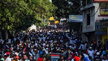 Presidente de Haití, Jovenel Moïse, hace frente a quinta semana de protestas