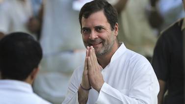 Rahul Gandhi renuncia a la presidencia del Partido del Congreso indio tras grave revés electoral