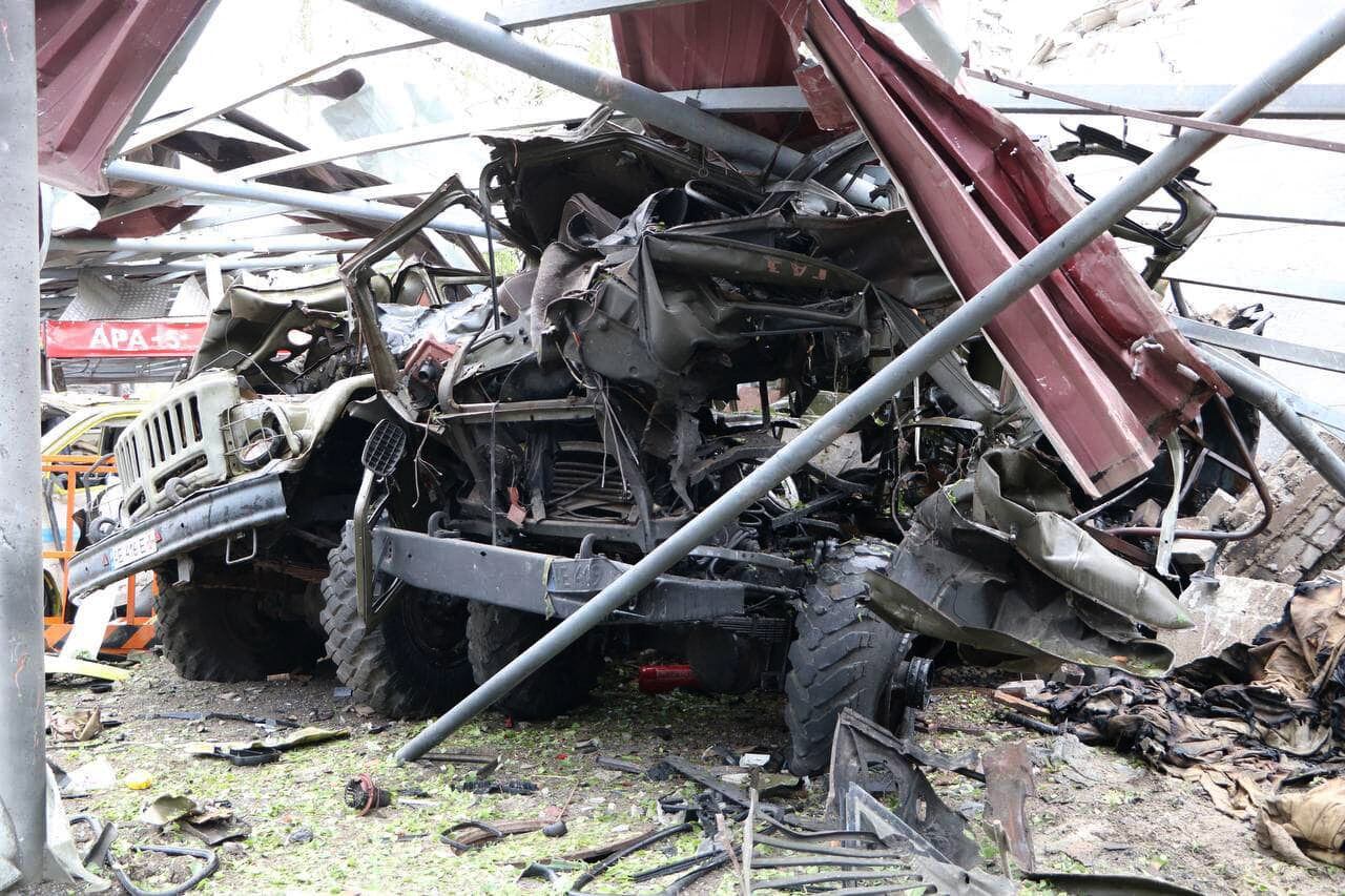 Los combates en algunas localidades de Ucrania dejan destrucción a su paso. 
