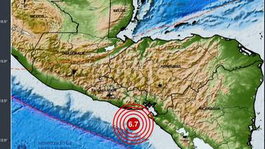 Fuerte temblor con epicentro en El Salvador sacude gran parte del Istmo