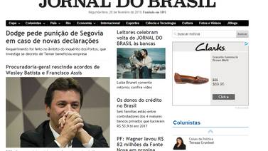 El histórico 'Jornal do Brasil' vuelve a los quioscos de Río
