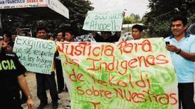 Indígenas demandan cumplimiento de promesas a Laura Chinchilla