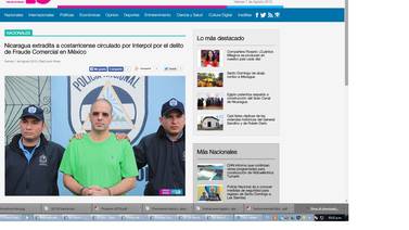 Nicaragua extradita a Daniel Gil a México