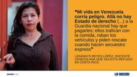 Venezolana en Costa Rica: 'Deberían considerar este éxodo, estamos huyendo del hambre, de la muerte'
