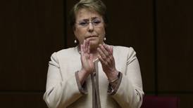 El 72% de  los chilenos desaprueban la gestión de Michelle  Bachelet