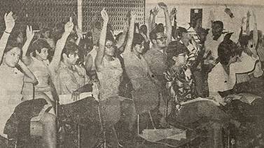 Hoy hace 50 años: Estudiantes de izquierda estaban resentidos por perder elecciones de la FEUCR