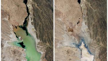 El segundo lago más grande Bolivia se está convirtiendo en desierto