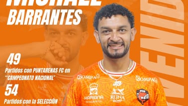 Puntarenas FC anuncia el regreso de Michael Barrantes a casa 17 años después