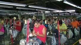 Exportación de textiles mantiene fuerte reducción
